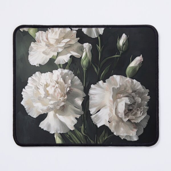 Item preview, White Carnations designed and sold by Vanover Designs.