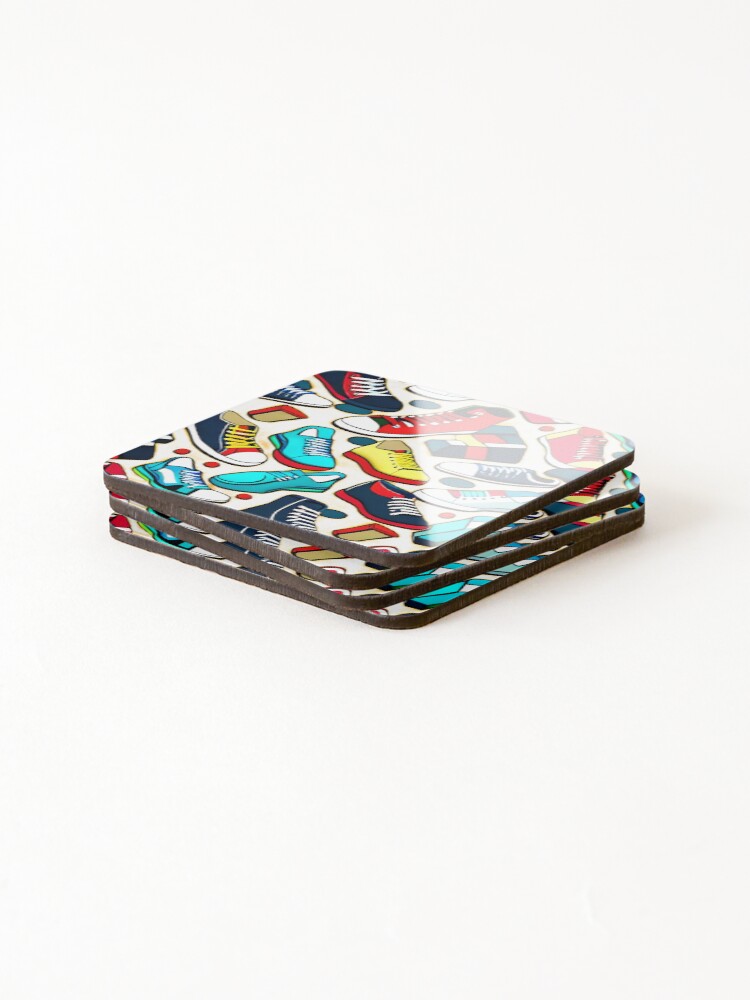 Thumbnail 4 of 5, Coasters (Set of 4), Running Riot designed and sold by Permana96.