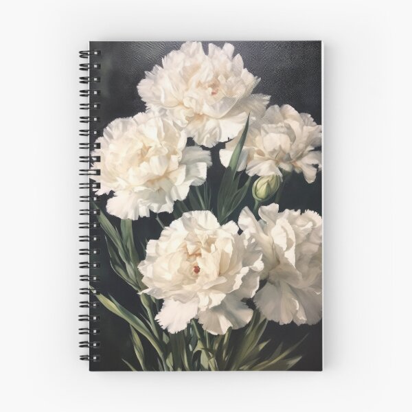 Item preview, White Carnations  designed and sold by Vanover Designs.