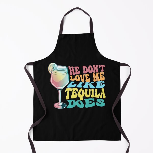 Item preview, He don't love me like tequila does love tequila funny tequila pun tequila lover designed and sold by Artyselley.