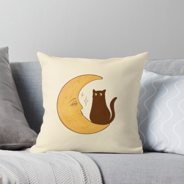 Item preview, moon & kitty designed and sold by Dawn--.