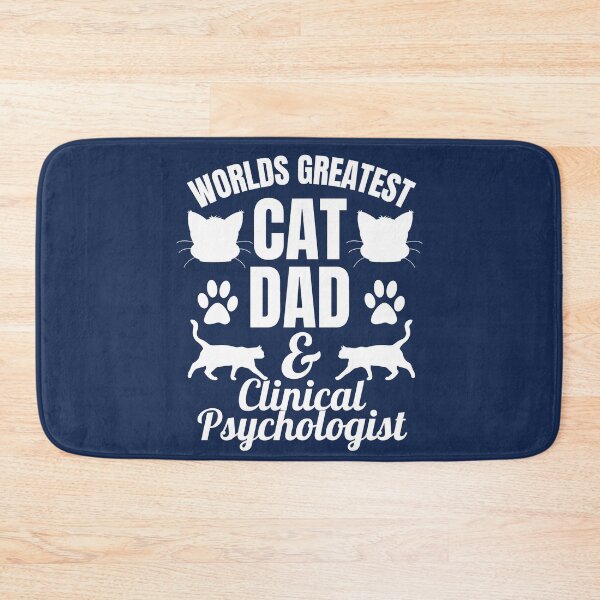 Item preview, Worlds Greatest Cat Dad And Clinical Psychologist | Featuring An Alternative Design On Selected Products designed and sold by McThingummy.