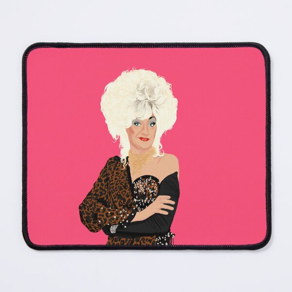 Item preview, Lily Savage aka Paul O'Grady - UK Drag Queen & Comedian by Ryan Hodge illustration designed and sold by RyanHodge.