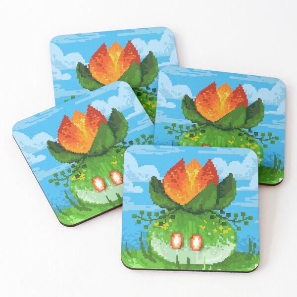 Item preview, Dendro slime pixel designed and sold by Fede-drawings.