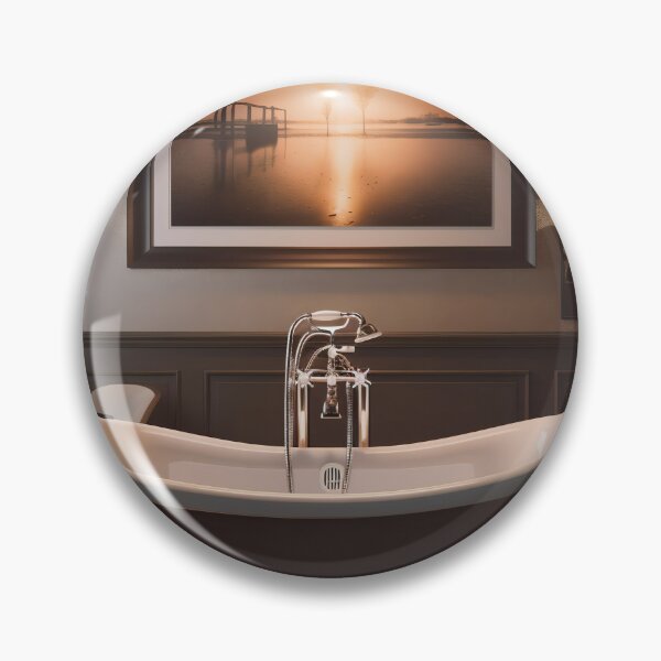 Item preview, Photograph bathtub in bathroom designed and sold by RoseShop2093.