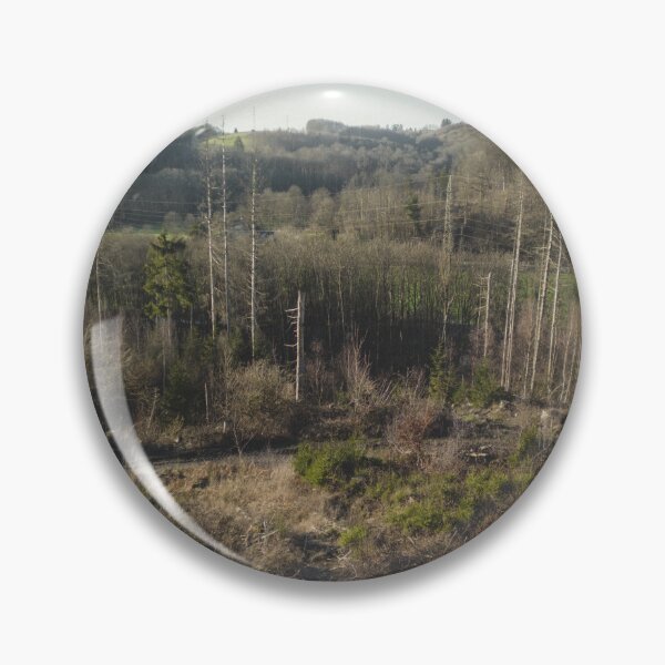 Item preview, Drone Photography - Cleared Forest with a Winding Hiking Trail designed and sold by TRex-Landscapes.