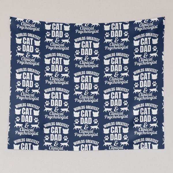 Item preview, Worlds Greatest Cat Dad And Clinical Psychologist | Featuring An Alternative Design On Selected Products designed and sold by McThingummy.