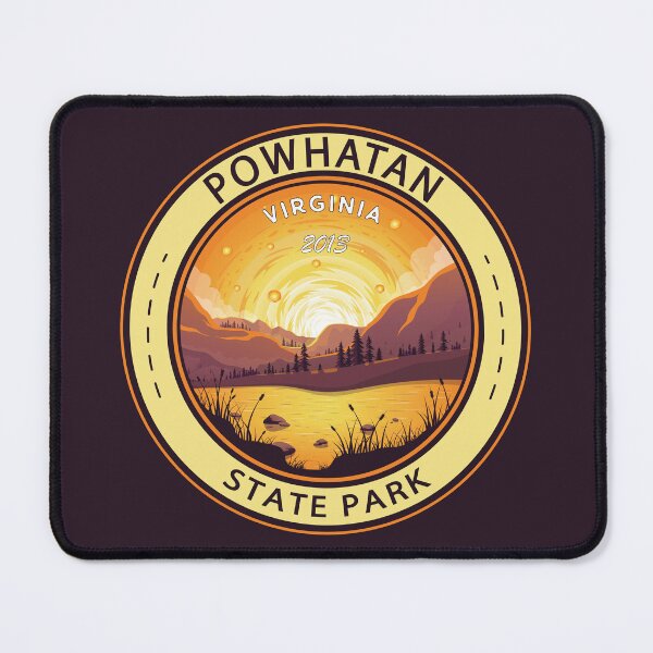 Item preview, Powhatan State Park Virginia Badge designed and sold by KrisSidDesigns.