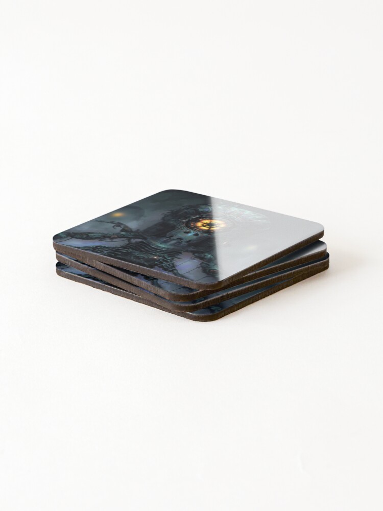 Thumbnail 4 of 5, Coasters (Set of 4), Shutterbug - Inscryption designed and sold by CarpetCrawler.