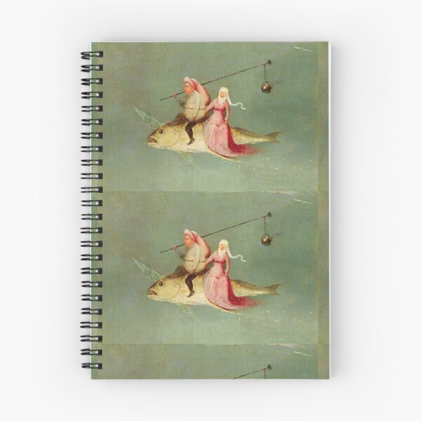 Item preview, Hieronymus Bosch - The Temptation of St Anthony right hand panel detail of a couple riding a fish designed and sold by TeeARTHY.