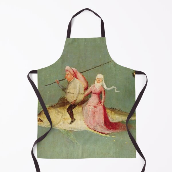 Item preview, Hieronymus Bosch - The Temptation of St Anthony right hand panel detail of a couple riding a fish designed and sold by TeeARTHY.