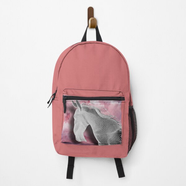 Item preview, Horse, pink background  designed and sold by Red Siri0 Art.
