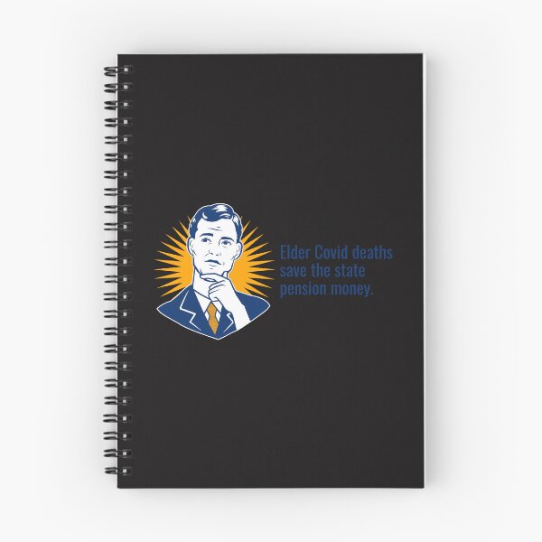 Item preview, Elder Covid deaths save the state pension money. designed and sold by Disabledland.