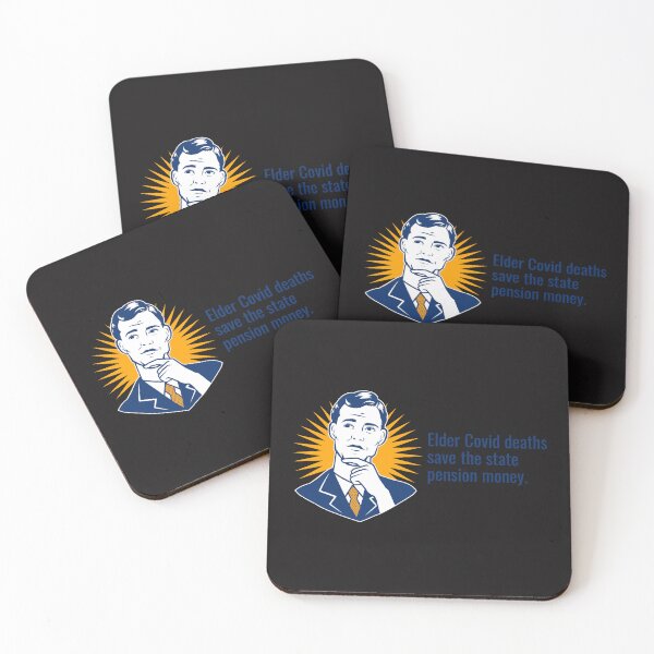 Item preview, Elder Covid deaths save the state pension money. designed and sold by Disabledland.