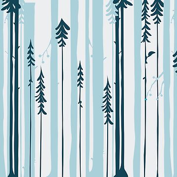 Artwork thumbnail, PASTEL FOREST by audrey-bth
