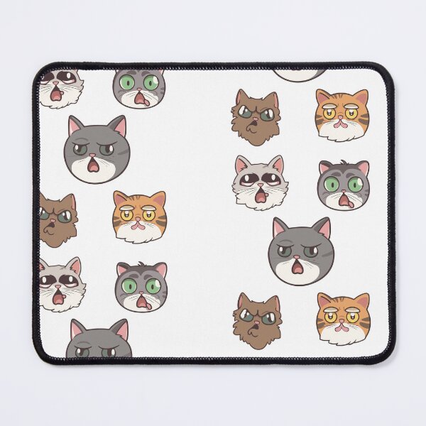 Item preview, Cats Faces Surprised Expressions designed and sold by StickerWorlds.