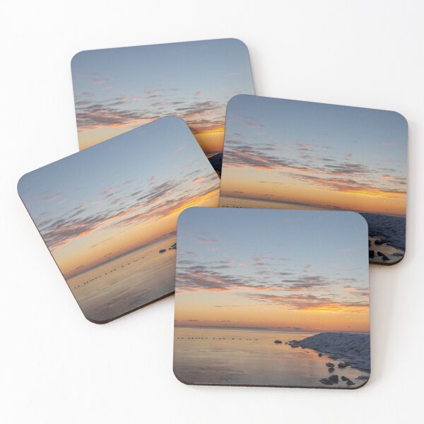 Item preview, A Long Line of Canada Geese at Sunrise designed and sold by Georgia Mizuleva.