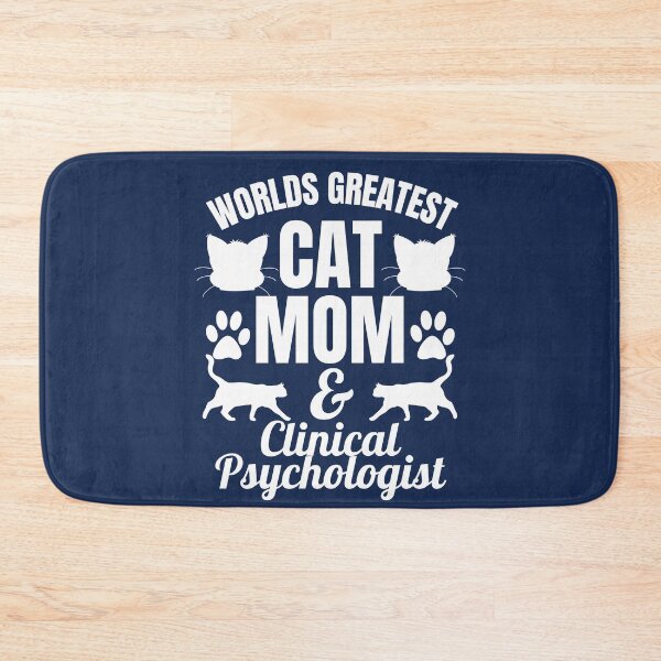 Item preview, Worlds Greatest Cat Mom And Clinical Psychologist | Featuring An Alternative Design On Selected Products designed and sold by McThingummy.