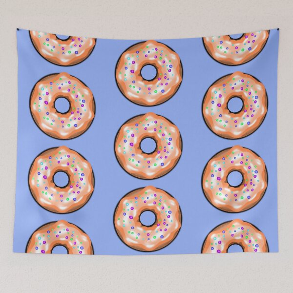 Item preview, Orange Glazed Donut with Sprinkles - Donut  designed and sold by Twaingrant.