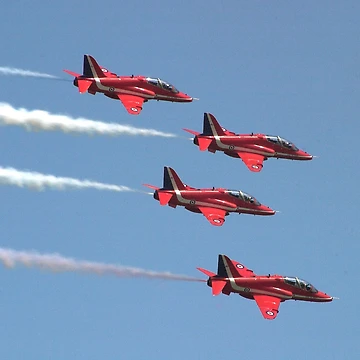 Artwork thumbnail, Red Arrows by SWEEPER
