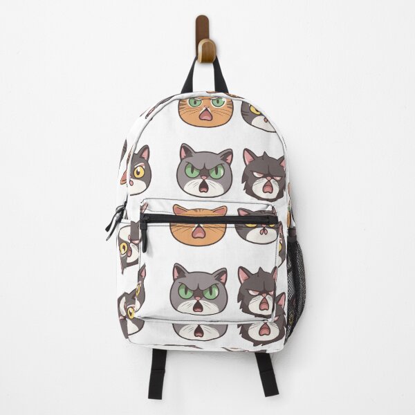 Item preview, Cats Angry Faces Expressions designed and sold by StickerWorlds.