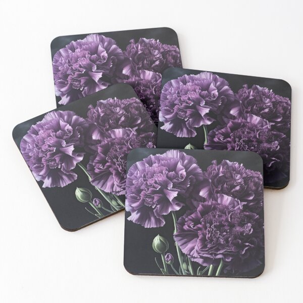 Item preview, Purple Carnations  designed and sold by Vanover Designs.