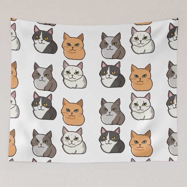 Item preview, Cats Cute Expressions designed and sold by StickerWorlds.