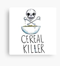 Funny Cereal Killer Design Food Lover Addict Gift Metal Print
