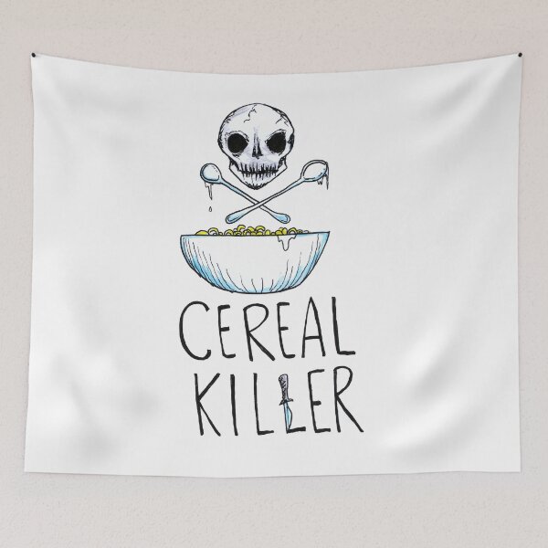 Item preview, Funny Cereal Killer Design Food Lover Addict Gift designed and sold by HighArtDesigns.
