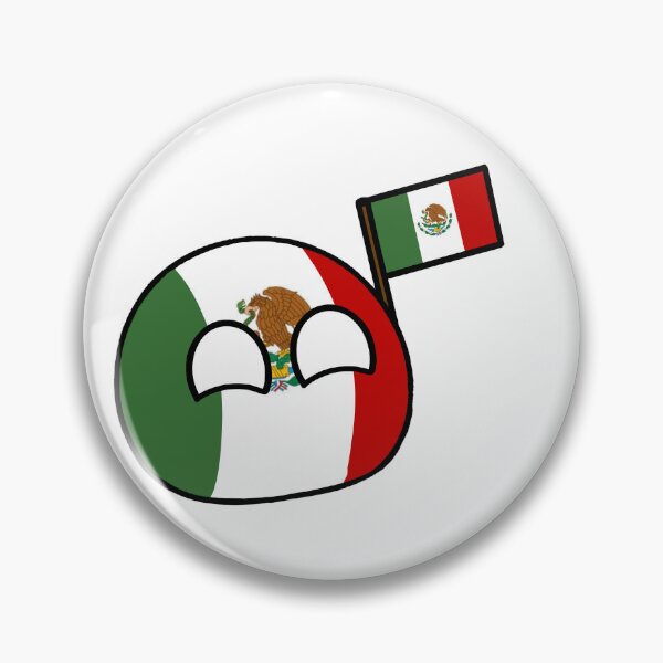Item preview, countryballs with their flag mexicoball designed and sold by Countryballs Shop.
