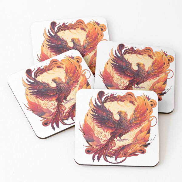 Item preview, Flaming Phoenix designed and sold by Zeng-Graphics.