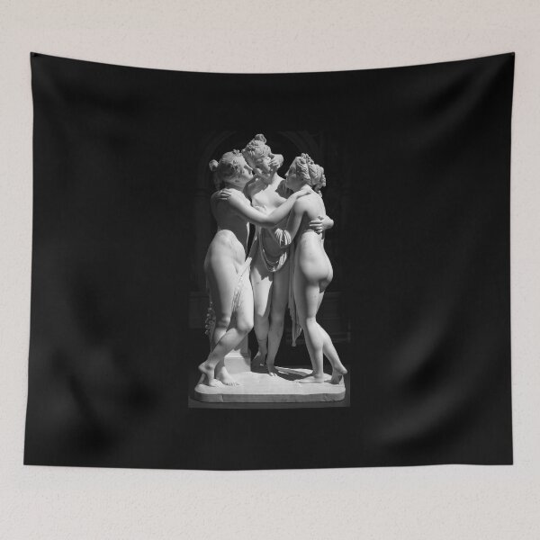 Item preview, The Three Graces - Le tre grazie - by sculptore Antonio Canova (1817) designed and sold by Paolo Modena Photography    -   Fine Italian Art.