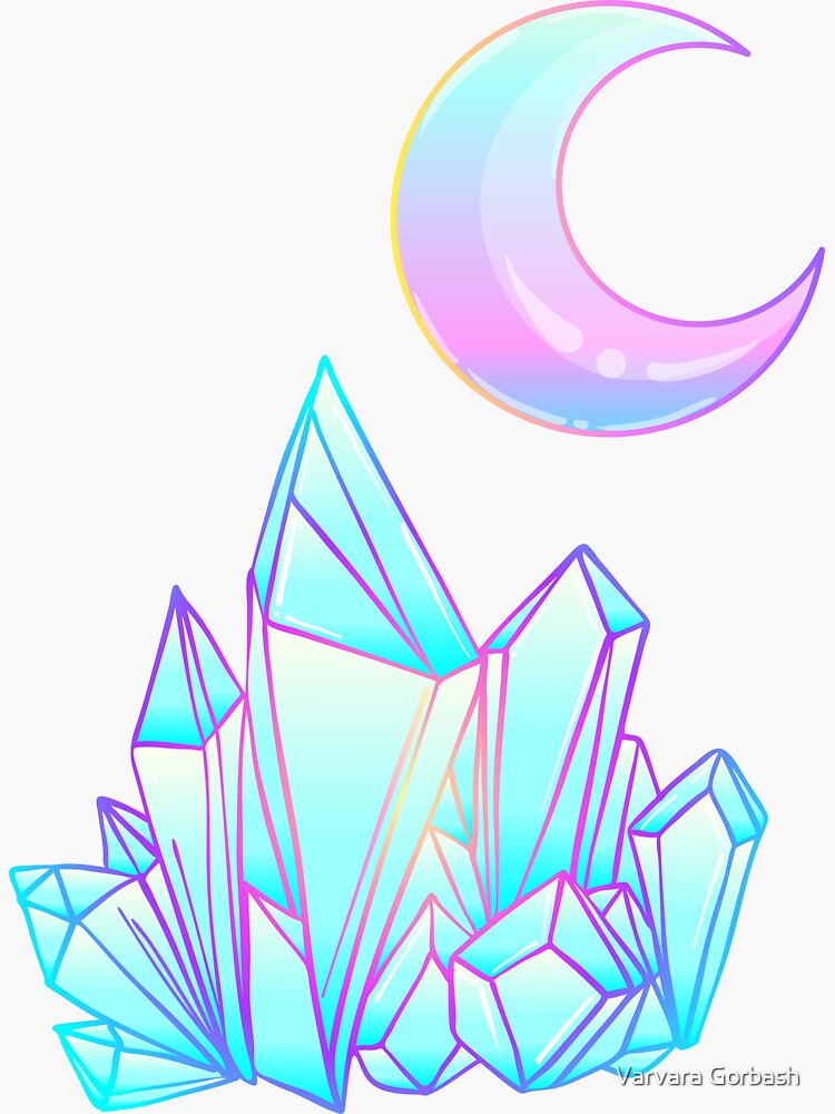 Moon and Crystal by varka