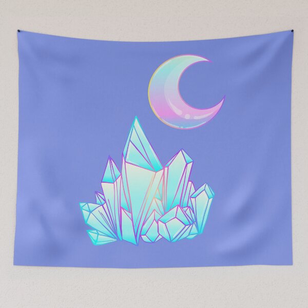 Item preview, Moon and Crystal designed and sold by Varvara Gorbash.