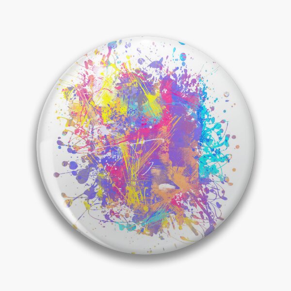 Item preview, Abstract Vibrant Multicolor Brush Strokes and Splatters 2 designed and sold by Cato99.