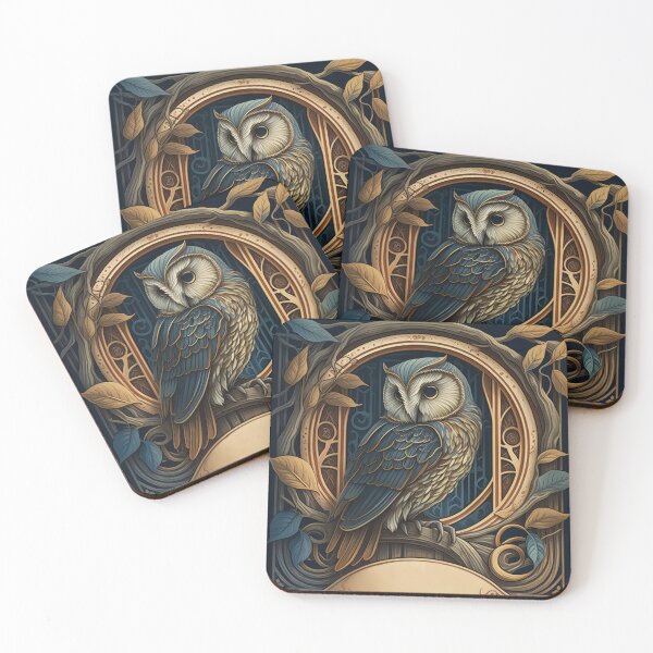 Item preview, The owl house with leaves designed and sold by Tatsme.