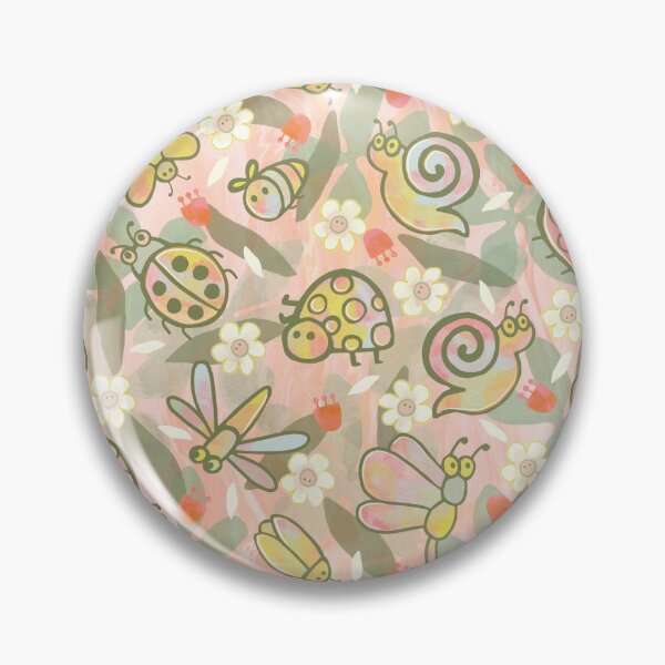 Item preview, Vibrant Doodle Bugs  designed and sold by DesignsbyRoochita Studio.