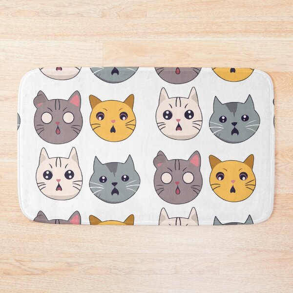 Item preview, Cat Face Expressions Stickers Pack designed and sold by StickerWorlds.