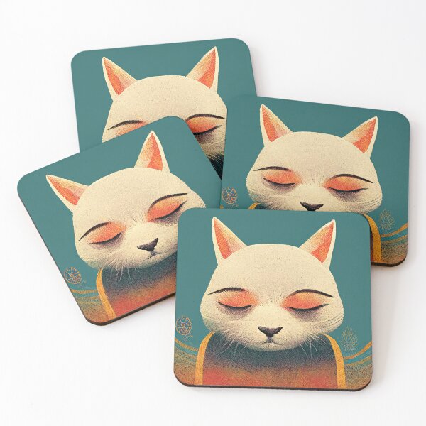 Item preview, Snowflake the sleeping cat designed and sold by Pixelboys.