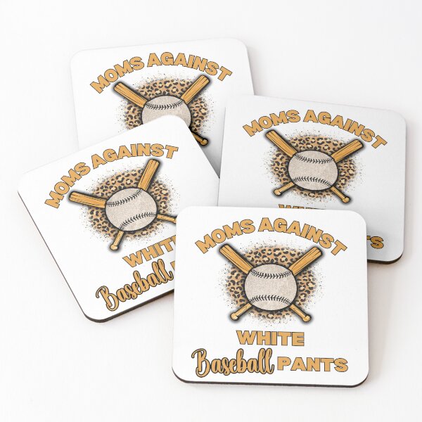 Item preview, Moms Against White Baseball Pants Funny Baseball Mom designed and sold by elvisg03.