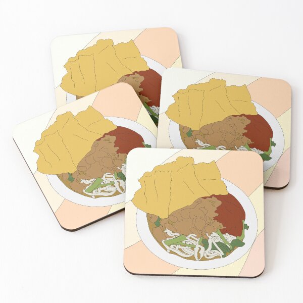 Item preview, Traditional Indonesian Food Chicken Noodles Mi Ayam designed and sold by Eathusiast.