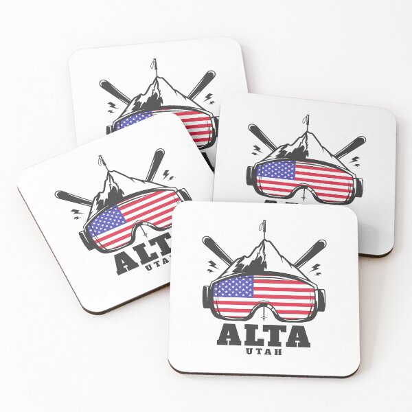 Item preview, Alta Utah USA Ski Resort Skiing Souvenir designed and sold by JackCurtis1991.