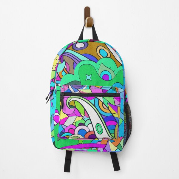 Item preview, Nature Theme Abstract Hand Drawn Multicolor Pattern Design  designed and sold by deepakrode7.