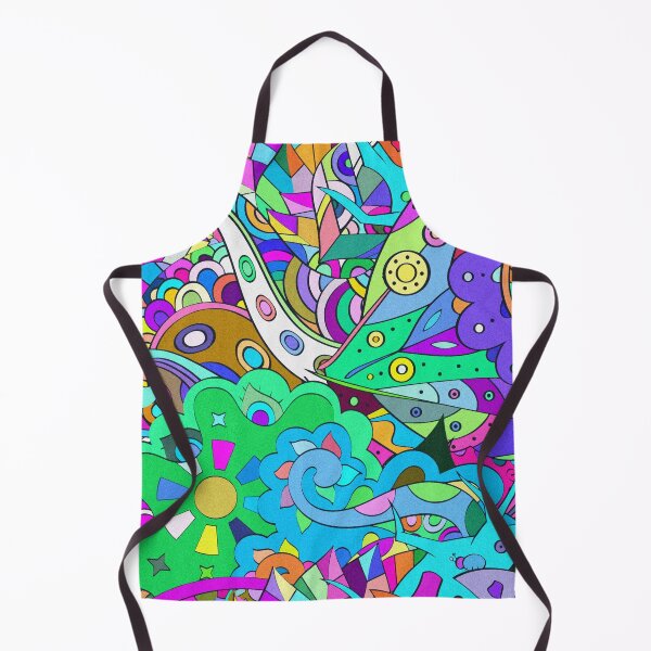 Item preview, Nature Theme Abstract Hand Drawn Multicolor Pattern Design designed and sold by deepakrode7.