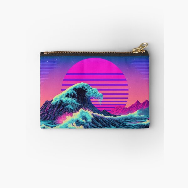 Item preview, Luminous Tides: A Vaporwave Encounter with the Ocean's Majesty designed and sold by Mullet Monkey.