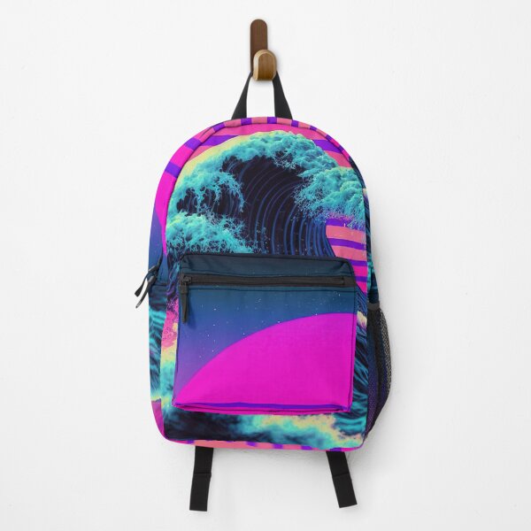 Item preview, Luminous Tides: A Vaporwave Encounter with the Ocean's Majesty designed and sold by Mullet Monkey.