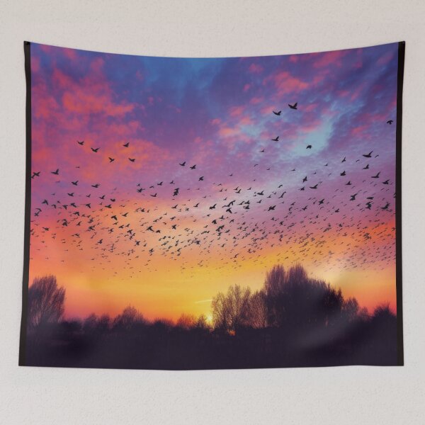 Item preview, Birds Flying at Down designed and sold by Natasha Sidhu.