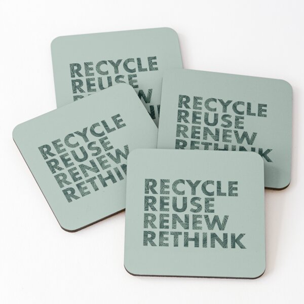 Item preview, Recycle Renew Reuse Rethink designed and sold by PixaBella.