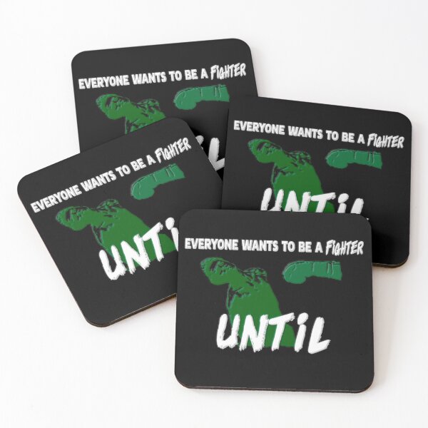 Item preview, Everyone wants to be a fighter until designed and sold by Insaneluck.