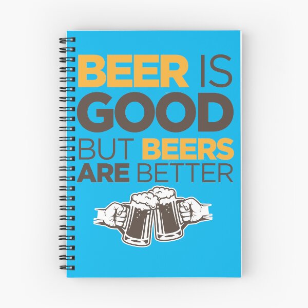Item preview, Beers Are Better Quote In Vertical And Blue Background designed and sold by franiorpty.